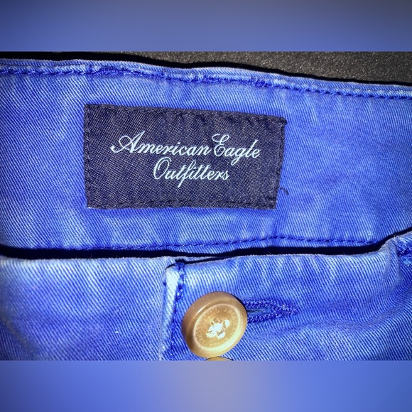 Women’s American Eagle Outfitters Short Shorts Blue Size 4 - Picture 5 of 9